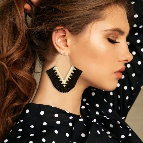 BOHO Tassel Earrings - Picture 2 of 7